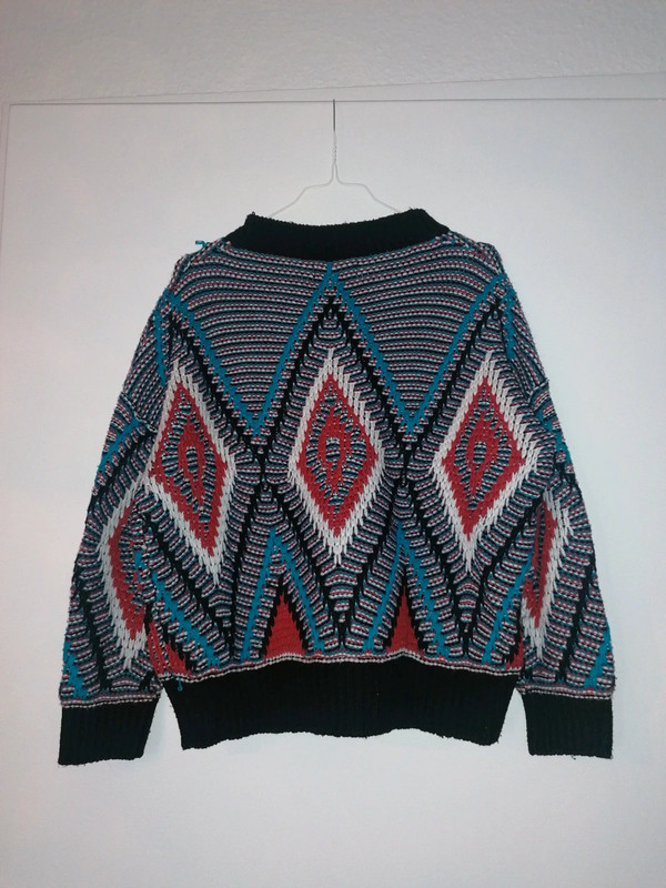 Muster Pullover Strick
